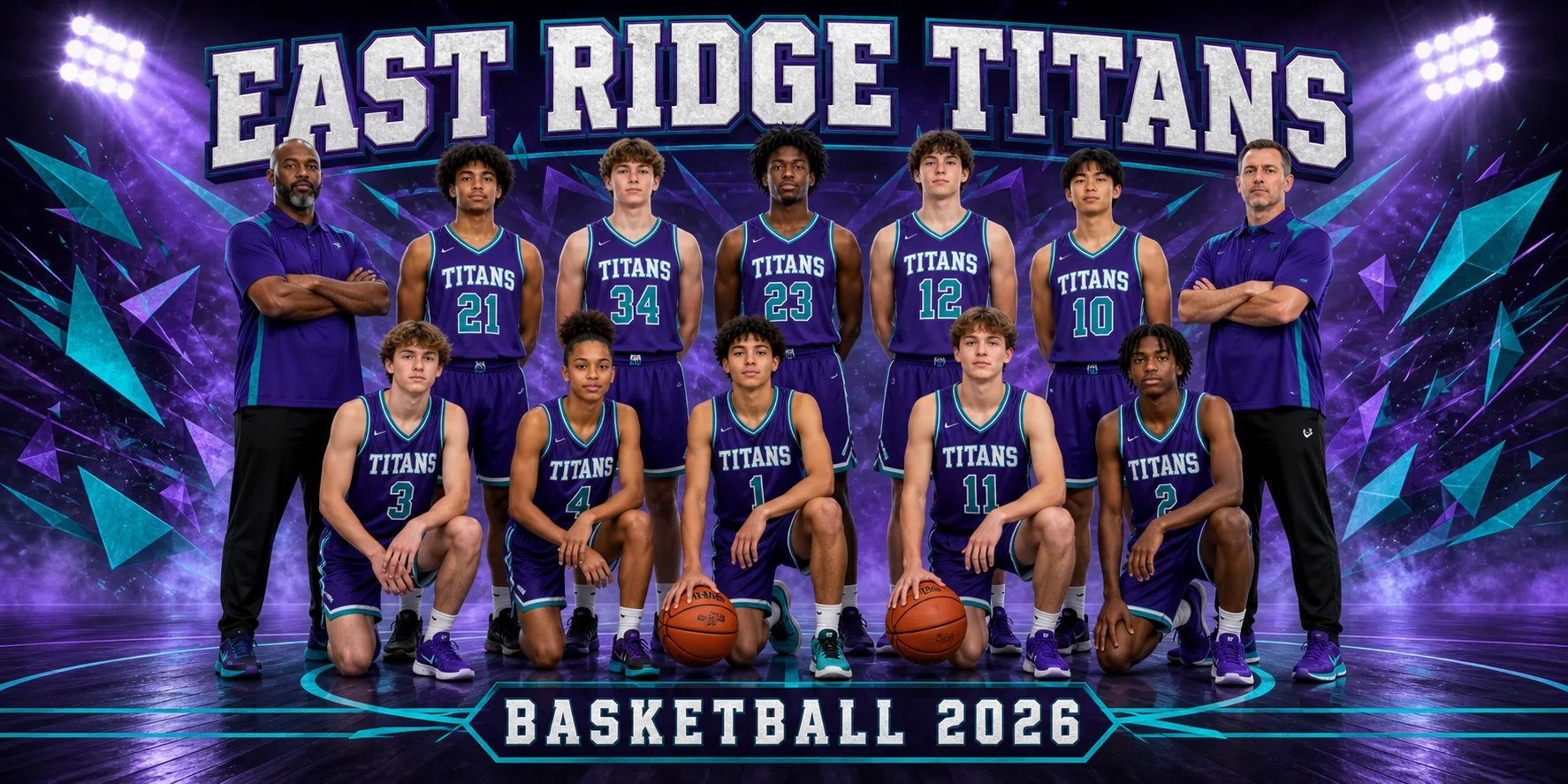 Custom team banner